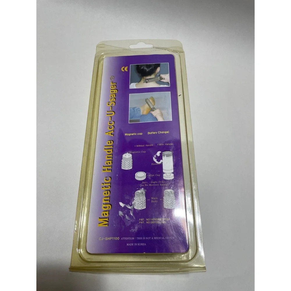 Accu Master CJ 2004 Works (no video) Accussager Vibrating Massager‎ Acupressure